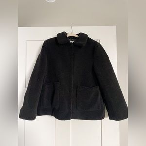 NWT Rebecca Minkoff Black Sherpa Jacket